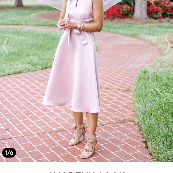 ISO Chicwish Pink Halter Dress - Picture 5 of 5